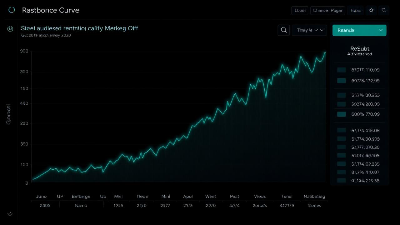 Audience retention curve with four annotated drop-off cliffs